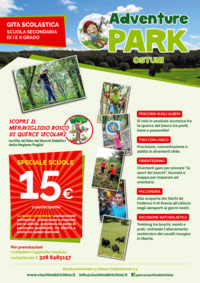 Scuole secondarie parco avventura